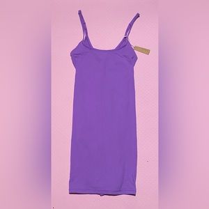 SKIMS FITS EVERYBODY SLIP DRESS - ULTRA VIOLET